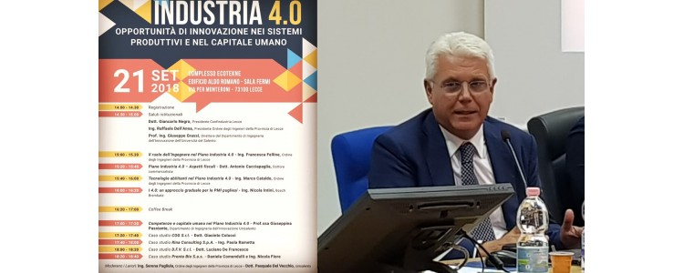 COG al congresso “Industria 4.0, opportunità di innovazione nei 